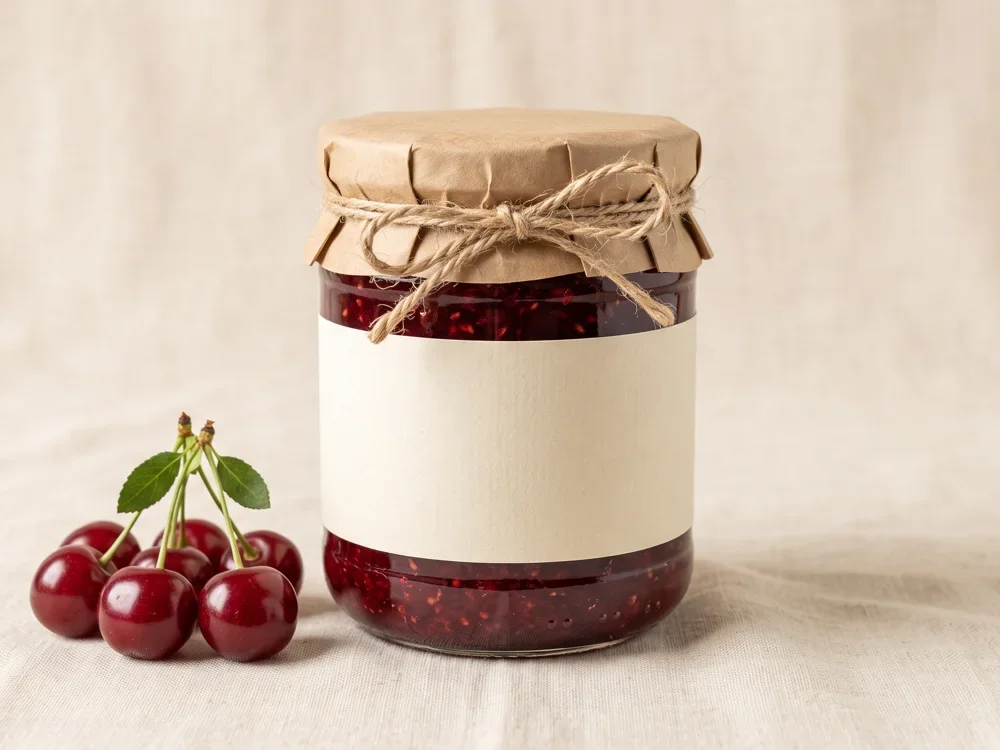Sour cherry jam